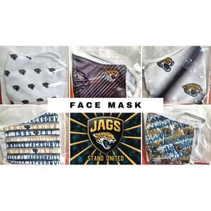 Face Mask (5) NFL Jacksonville Jaguars Face Mask